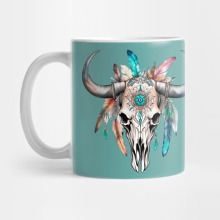 Boho Skull Mug